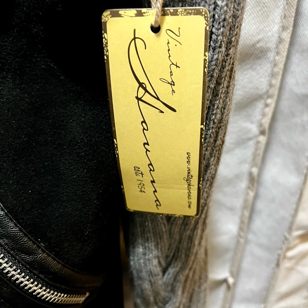 NWT Vintage Havana suede and Sherpa jacket - Picture 8 of 15
